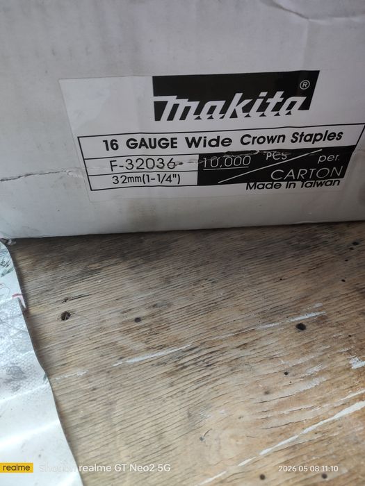 Zszywki do Makita at 2552a (32 dł 25 szer