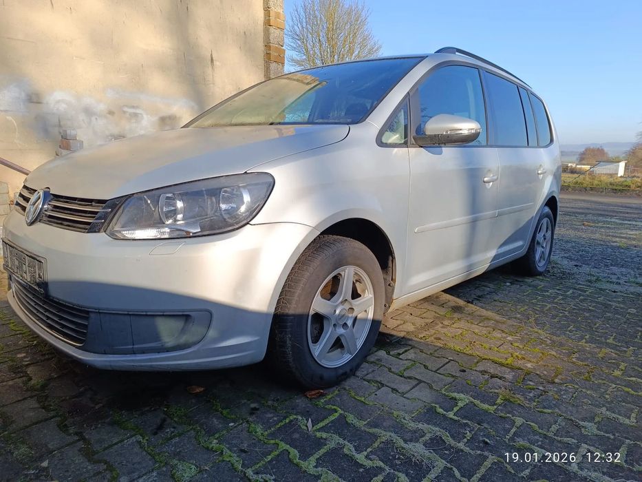 Volkswagen Touran 7-os # 1.6-TDI 105KM # Klimatronik # Serwis # Z Niemiec # Alu