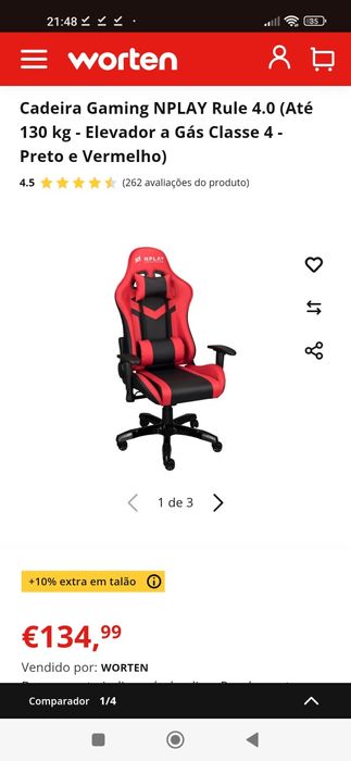 Cadeira Gaming NPlay