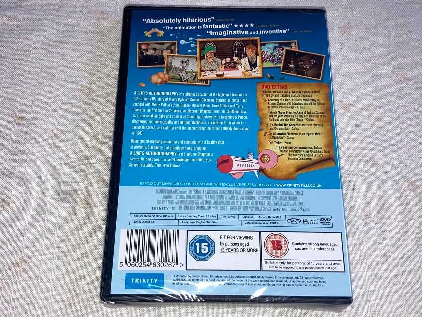 Liar's Autobiography The Untrue Story of Monty Python's Graham Chapman