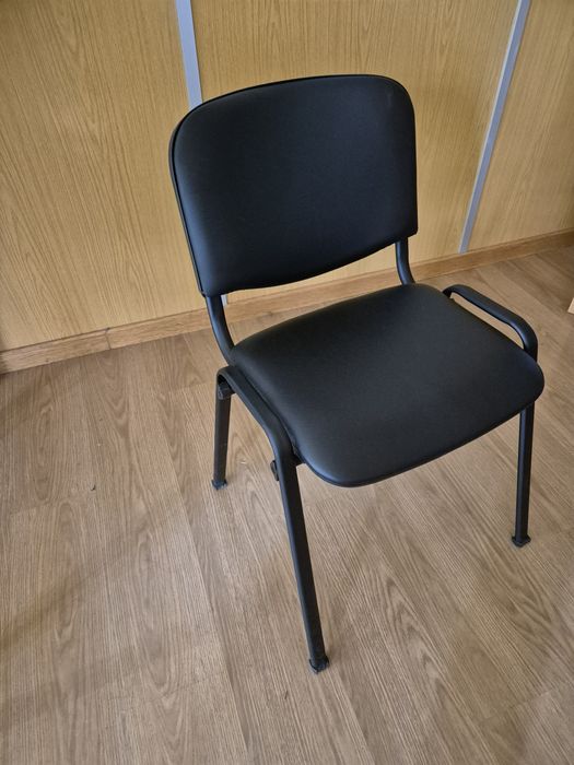 Cadeira de Sala de Espera preta