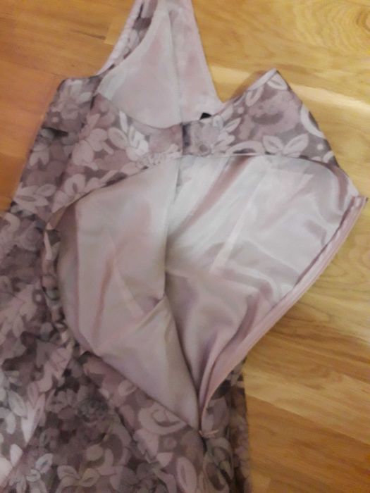 Sukienka SOLAR, roz.40, w tonacji popielu