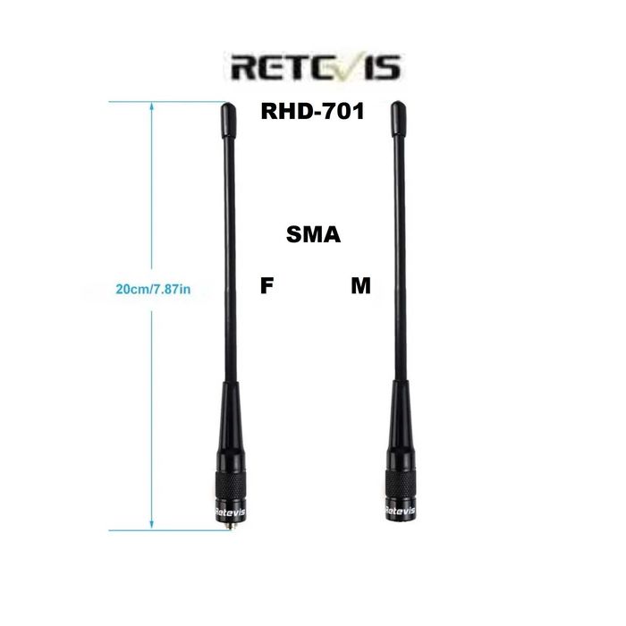 Антена Retevis RHD-771 SMA-F SMA-M  RHD-701 SMA-F SMA-M