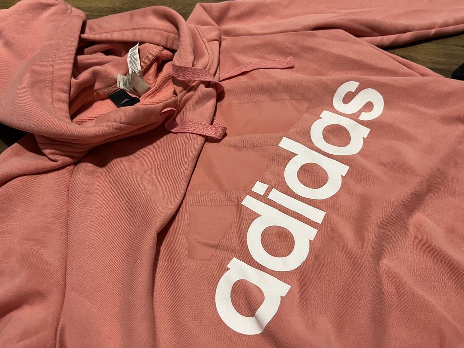 Bluza adidas różowa