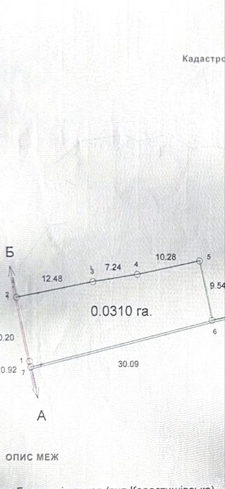 Продаж  виробництва  з землею 1 га