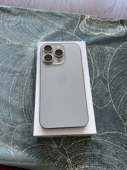 Iphone 15 pro natural titanium 128gb