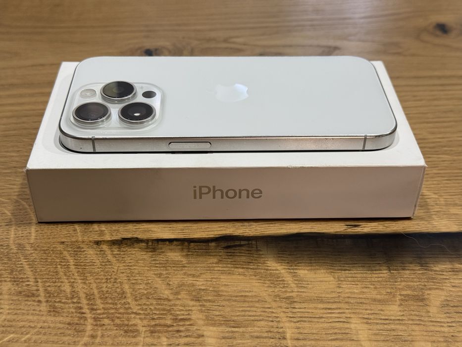 iPhone 15 Pro White Titanium 128gb Neverlock SIM+eSIM