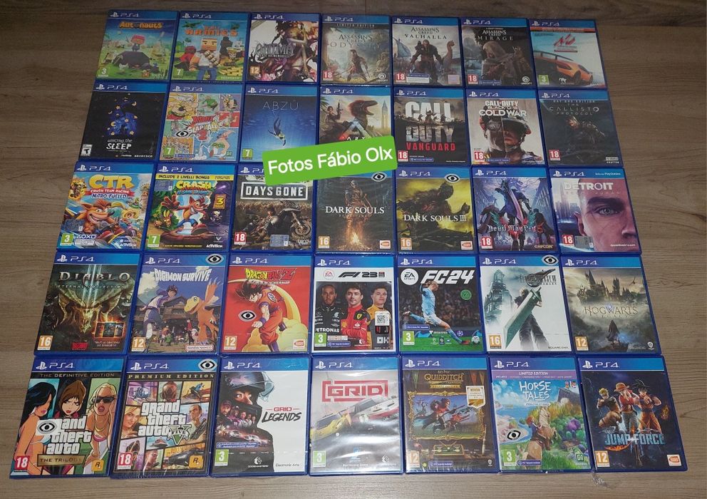 Jogos Ps4 Originais Novos & Usados Ler Anúncio  ( Desde 10€)