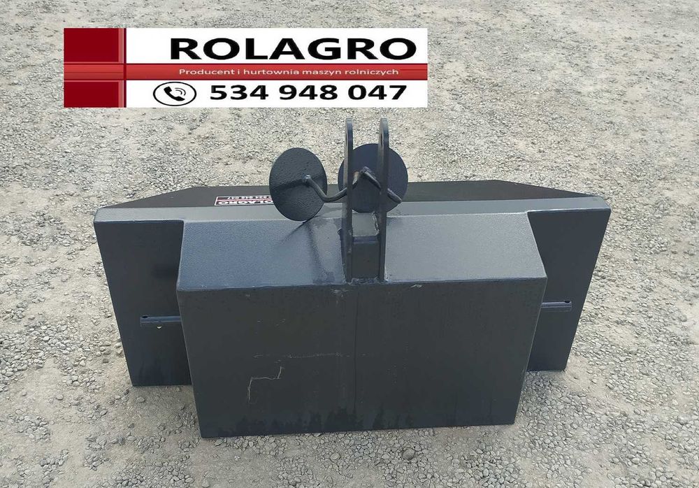 Obciążnik 600 kg METAL-TECHNIK mocowanie na przedni lub tylny TUZ