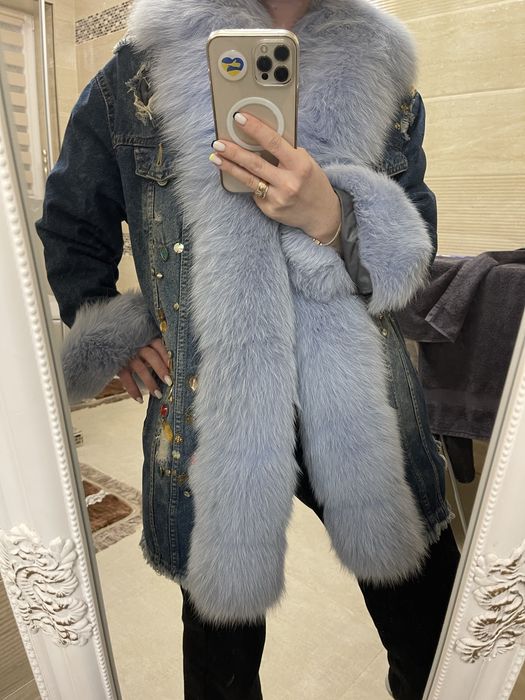 Джинска з мехом, 2в1