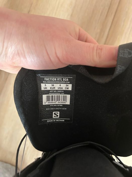 Buty snowboardowe damskie