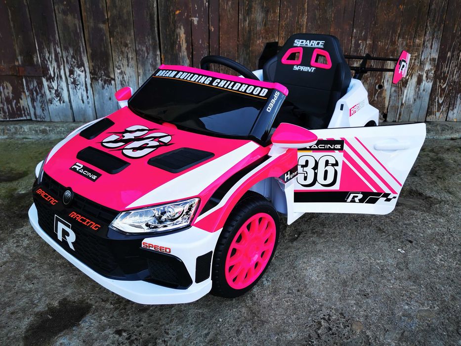 Samochód WRC Volkswagen Polo GT 4x4 Elektryczny Auto AKUMULATOR DZIECI