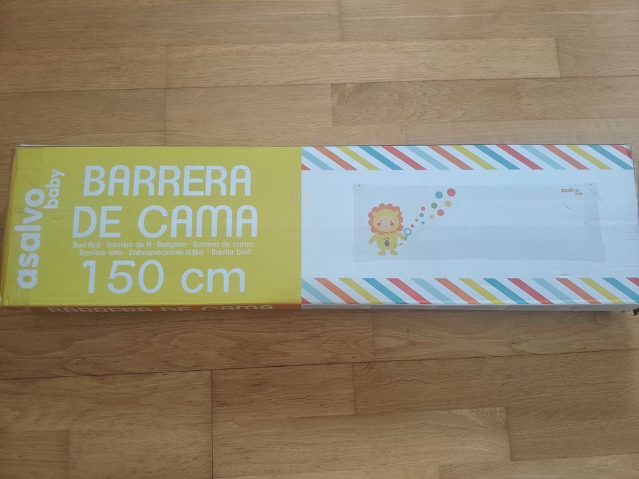 Barra de protecção para cama de criança - marca Asalvo
