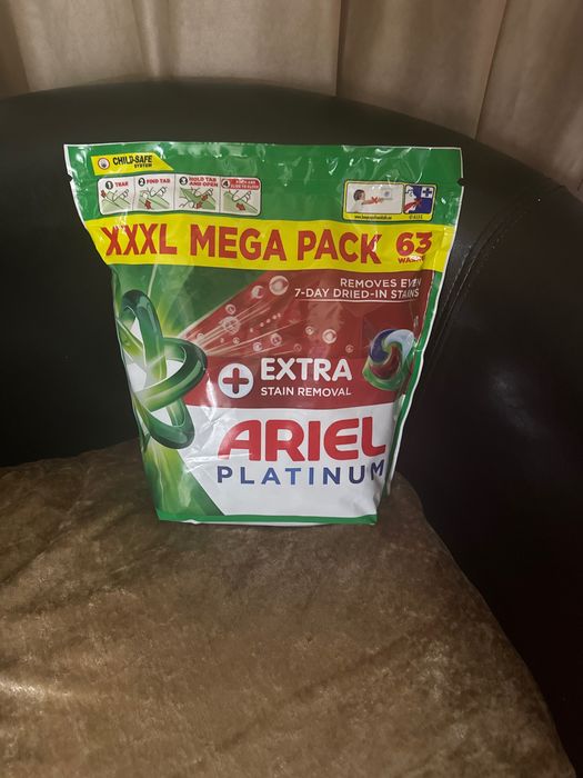 Ariel platinium xxxl mega pack 63 caps