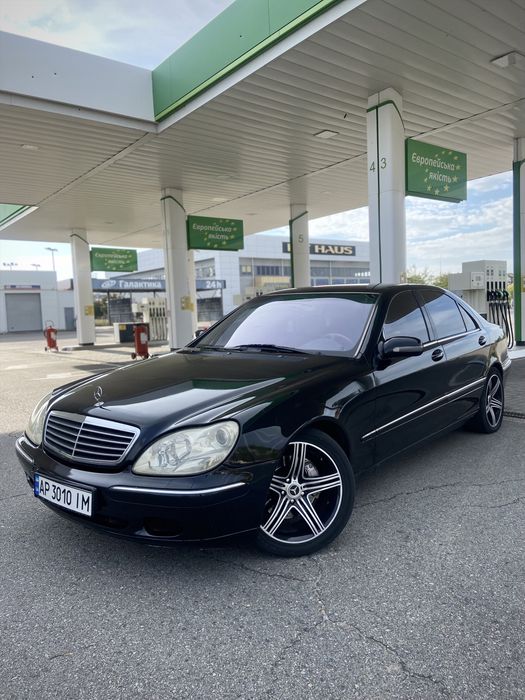 Mercedes w220 long 5.0 бензин на автомате