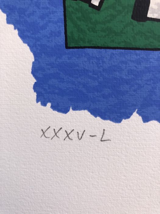 EXCELENTE Serigrafia José de Guimarães