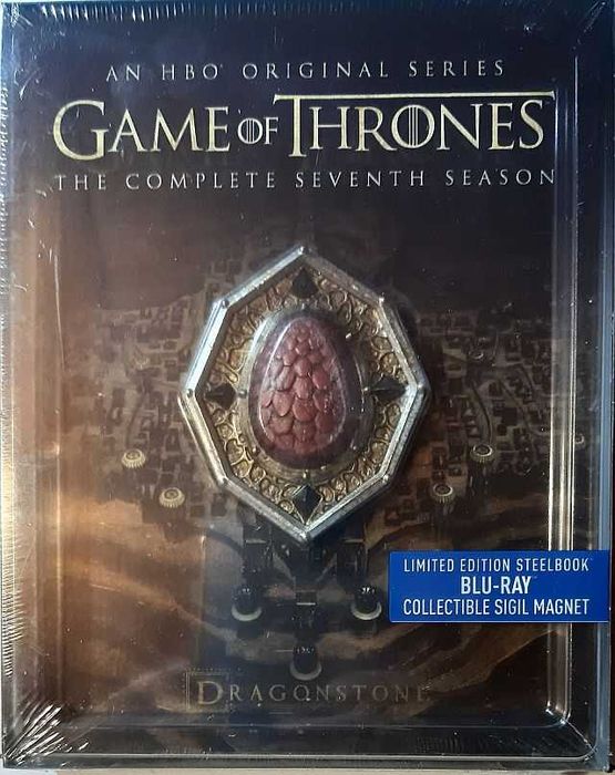 Gra o Tron - Sezon 7 (SteelBook) (3 Blu-ray) Nowy Folia