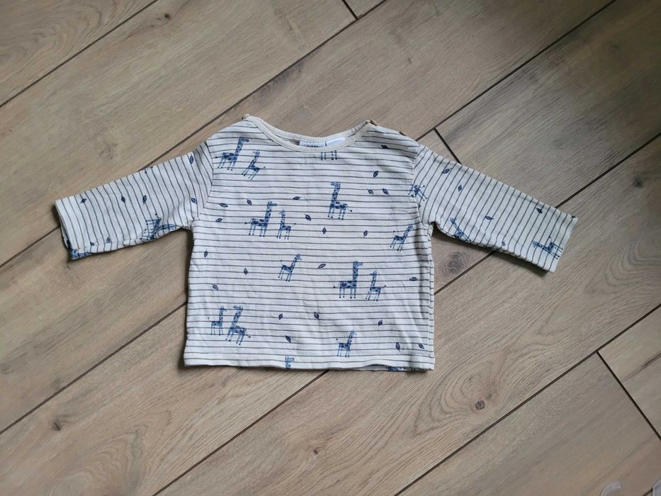 Zestaw niemowlęcy 68 3-6 Zara Next beżowy unisex 3szt