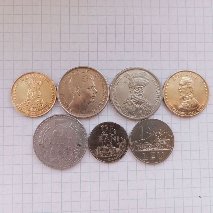 Продам наборы монет: Румыния,Бразилия, Мексика,Папуа Новая Гвинея