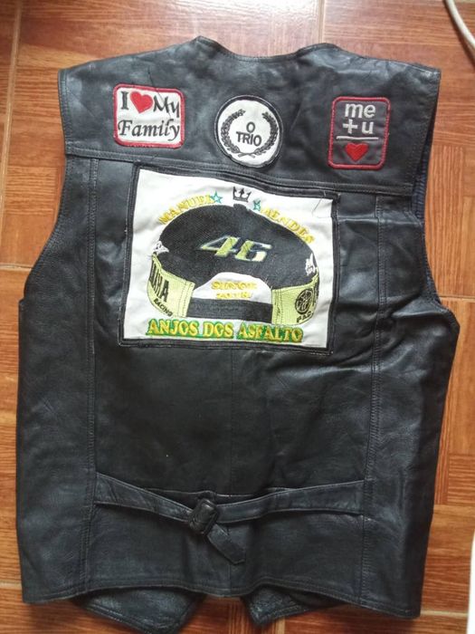 Coletes de couro cabedal