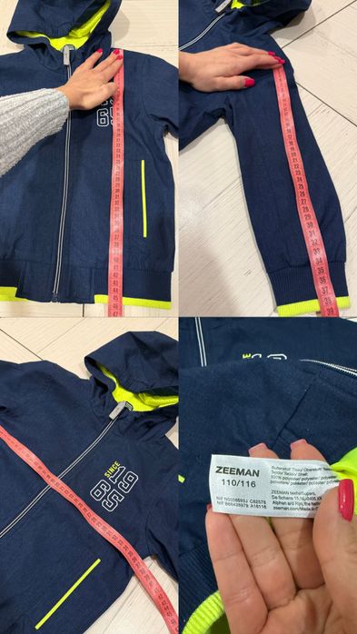 Куртка/вітровка/олімпійка розмір 110-116 (5-6років)