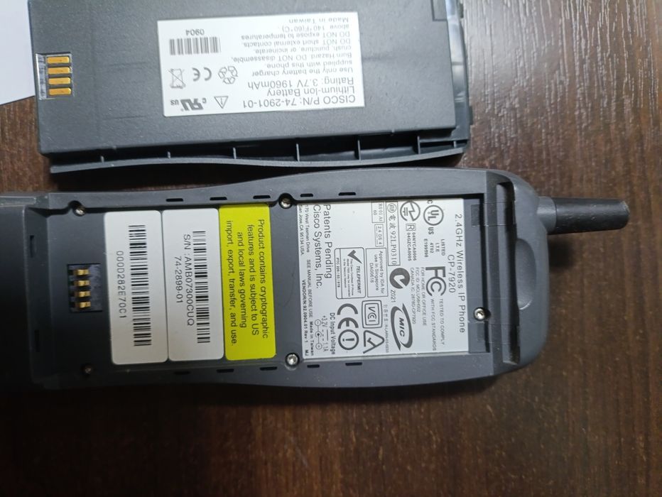 Cisco wireless IP Phone CP-7920