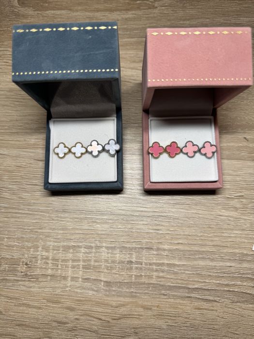 сережки van cleef