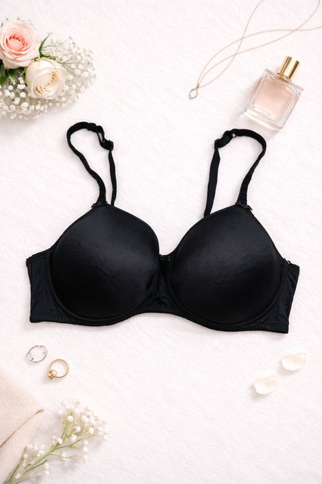 Biustonosz usztywniany 75C czarny