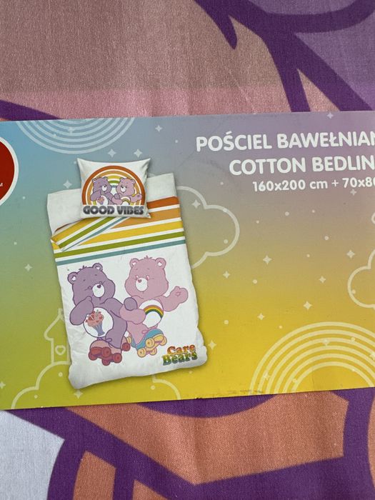 Posciel Care Bears 160x200 +przescieradlo