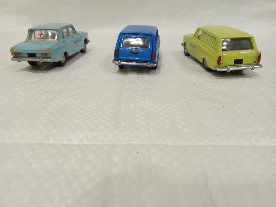 Модели ВАЗ 2102, Москвич 433, 412.