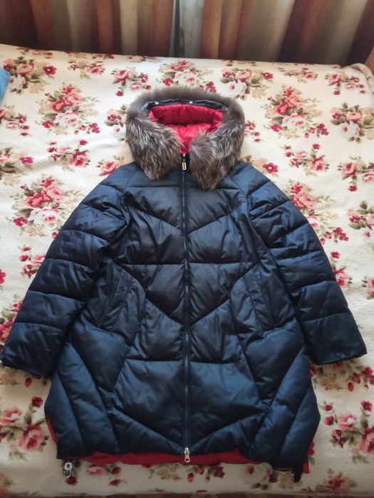 Куртка -пальто Италия зимняя на девушку/женщину р.46-48 Новая