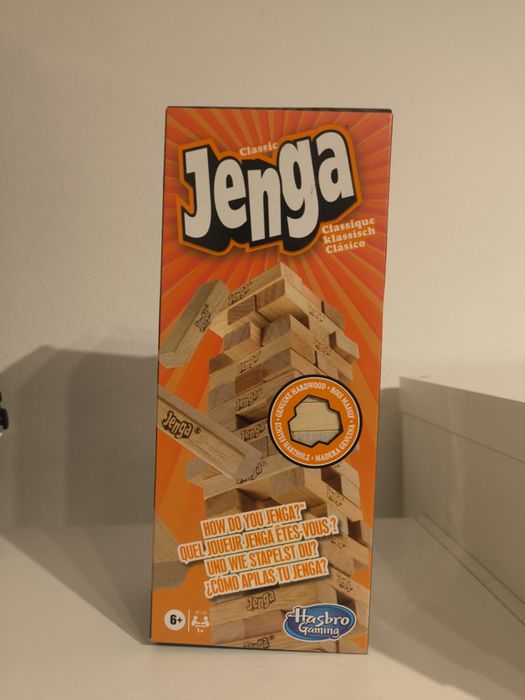 Jenga Hasbro (ainda não aberto)