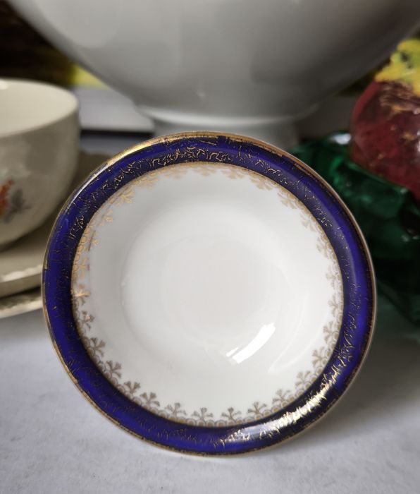 Waza Epiag + przyprawnik piękna stara porcelana