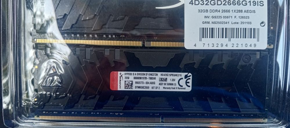 Bundle motherboard + processador+ memórias RAM