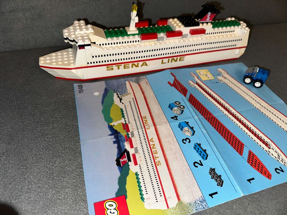 Lego 1548 - Stena Line Ferry UNIKAT, Bardzo Ogarniczona dostępność