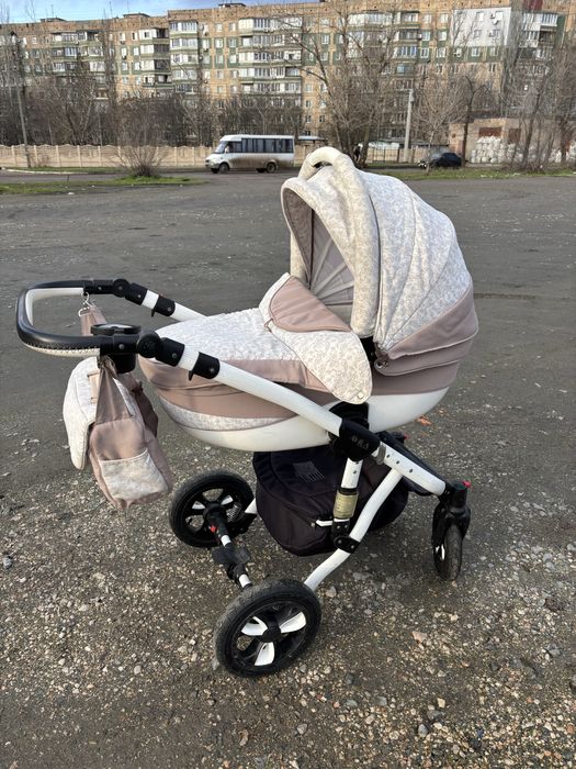 Коляска люлька та прогулочний блок