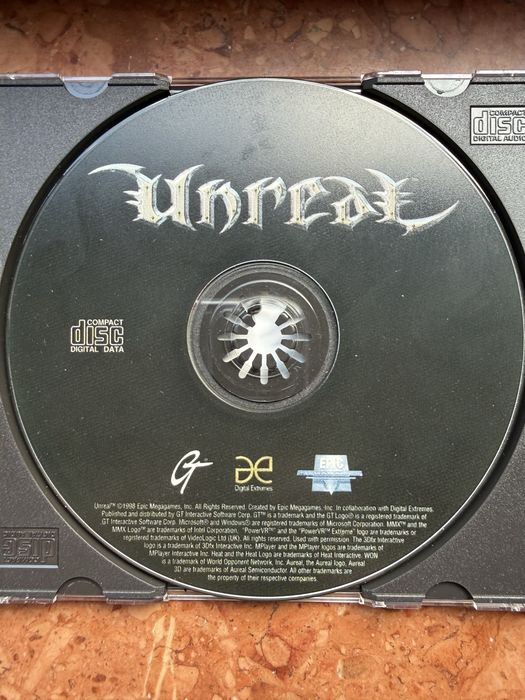 Gra Unreal 1998 PC premierowa