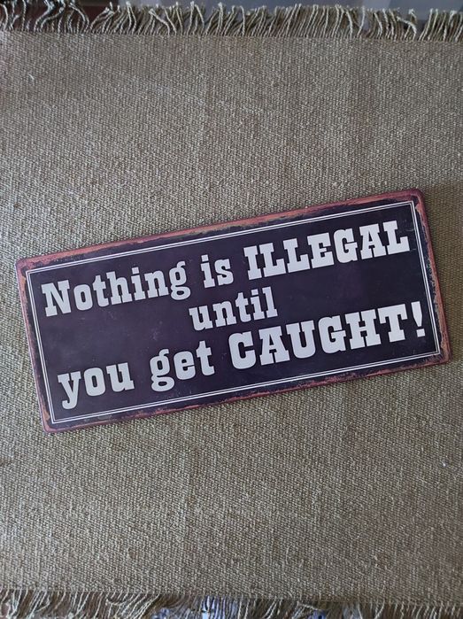 Placa para pendurar estilo Vintage