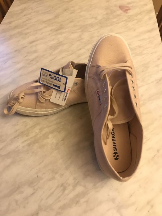 Чоловічі кеди Superga, розмір - 44,5, колір персиковий