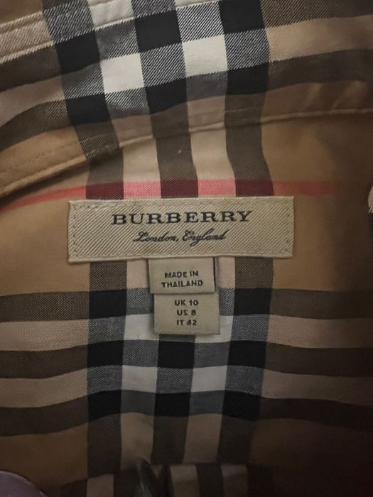 Sukienka koszulowa Burberry