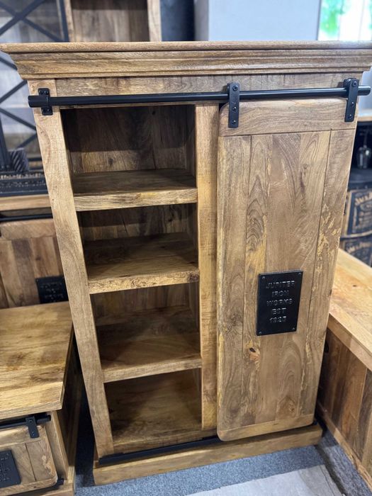 Piekna komoda szafka z serii WORKS drzewo mango loftowy styl F-Vat