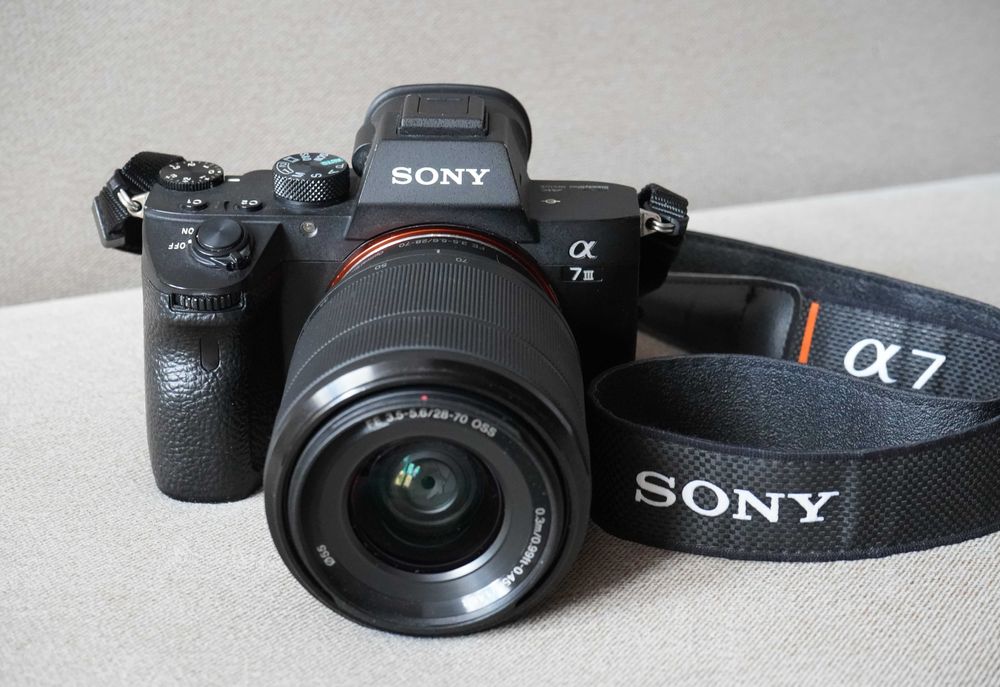 Sony a7 III m3 + obiektyw FE 28-70 full frame zestaw