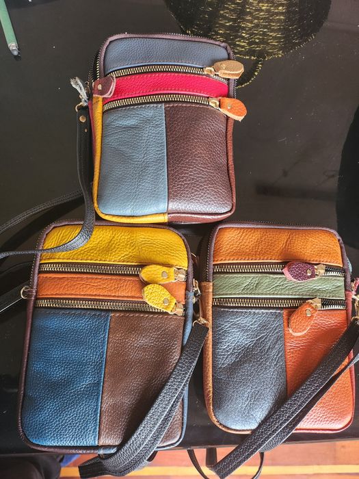 Carteiras / malas unisexo   em pele novas, oferta natal