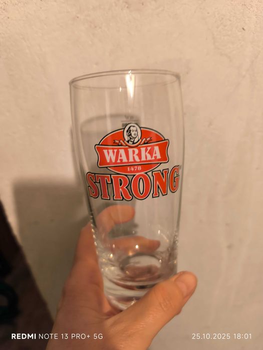 Kufle, szklanki do napoju piwa Warka 12sztuk