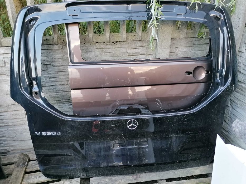 mercedes vito viano v259d klapa bagażnika tylna czarna