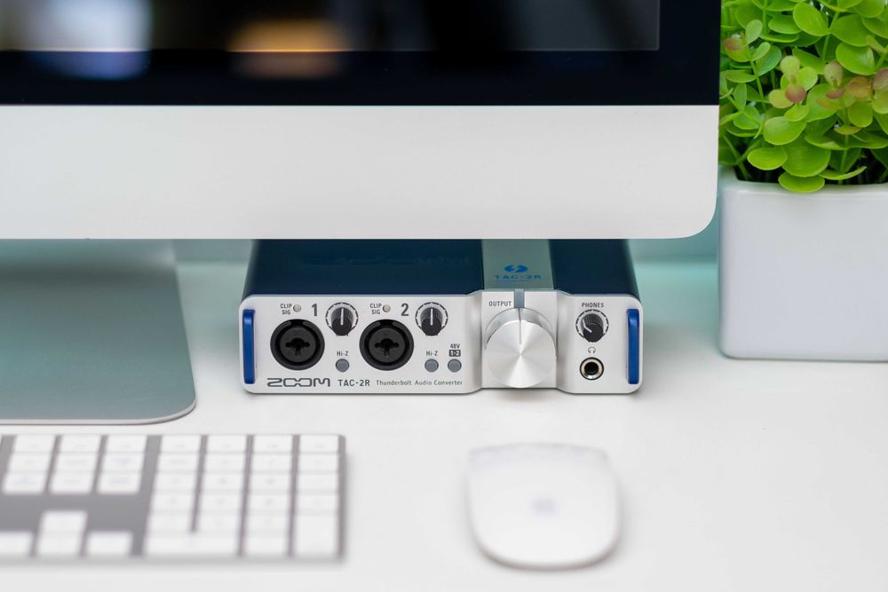 Аудіоінтерфейс Zoom TAC-2R звукова карта Thunderbolt Mac