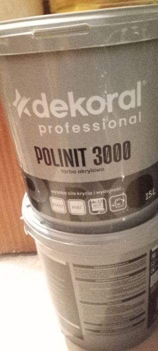 Farba Dekoral Professional Polinit 3000 15L