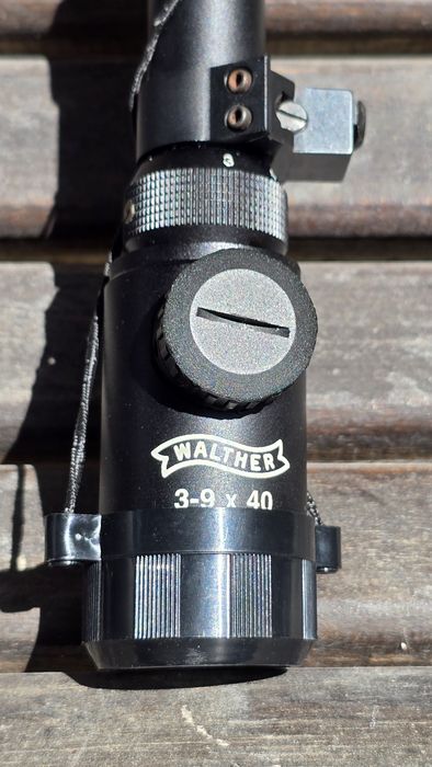 Mira telescópica Walther 3-9x40 ilumineted N8
