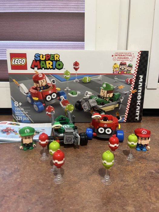 Klocki LEGO z serii Super Mario