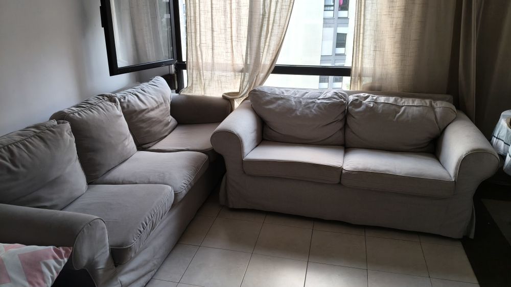 Sofá 3 e 2 lugares 100€